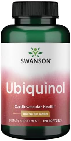 Убихинол 100 мг, 120 капсул - Качественная форма CoQ10 с высоким усвоением Swanson
