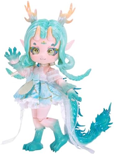 ICY Fortune Days 1/12 Scale 14cm Bjd Doll Animal Figure - Beast Series, Great for Gift, Decoration, DIY Exercise, Collecting, Girl Doll (Cat) ICY Fortune Days