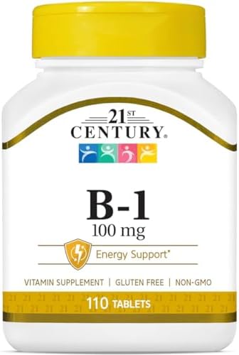 21st Century B-1 Tablets, 100 Mg, 110 Count 21st Century