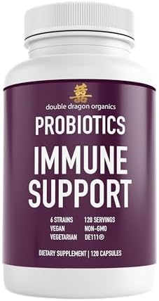 Probiotics for Men and Women Pro 120 (1 Bottle) Double Dragon Organics