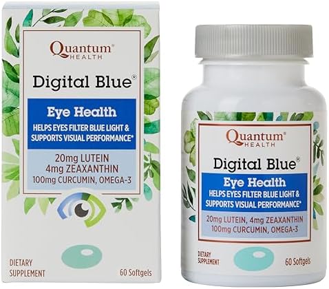 Quantum Health Digital Blue Eye Health, 60 Softgels Quantum Health