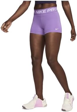 Nike ProWomen's 3" Shorts (Black Raspberry/White, CZ9857-521) Nike