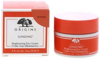 Origins GinZing Brightening Eye Cream | Visibly Reduces Dark Circles Instantly & Over Time | With Vitamin C & Niacinamide, 0.5 Fl Oz Origins