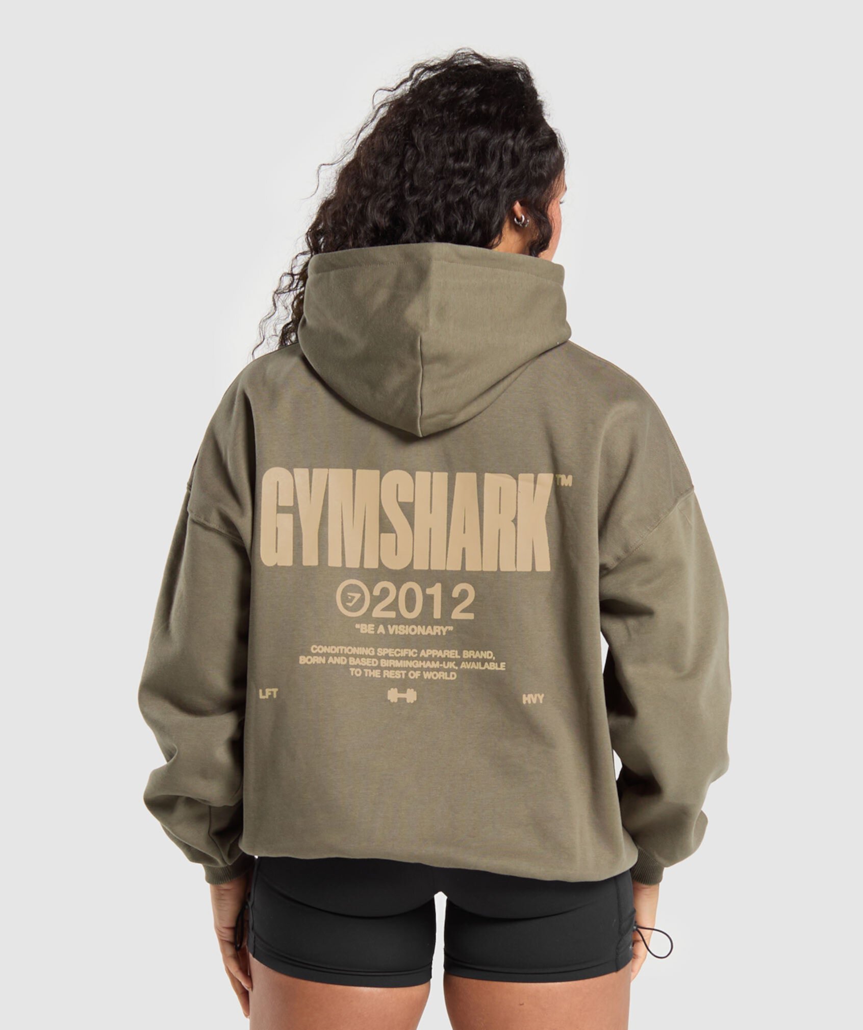 Be A Visionary Oversized Hoodie Gymshark