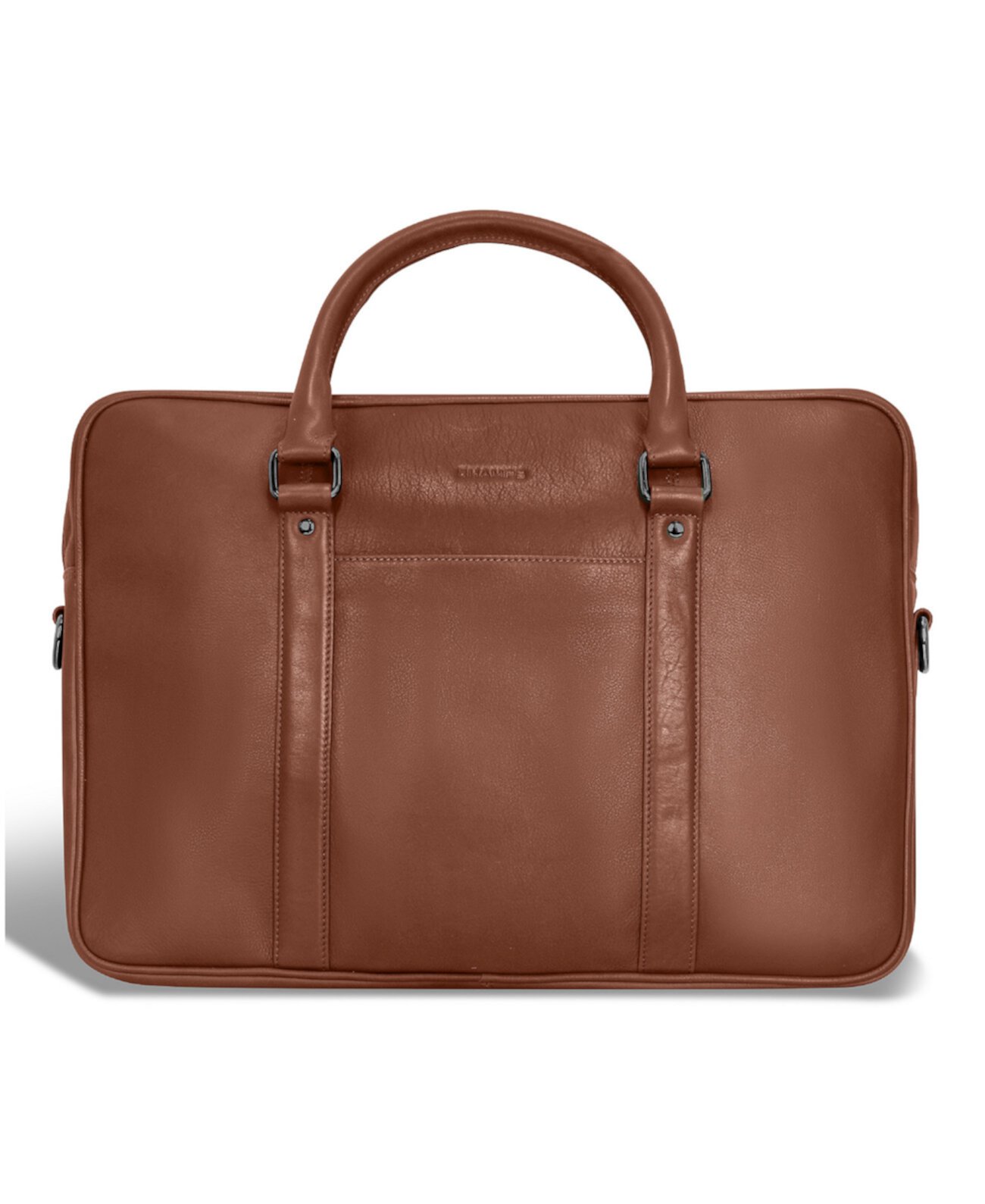 Onyx Collection Leather Slim Briefcase Champs