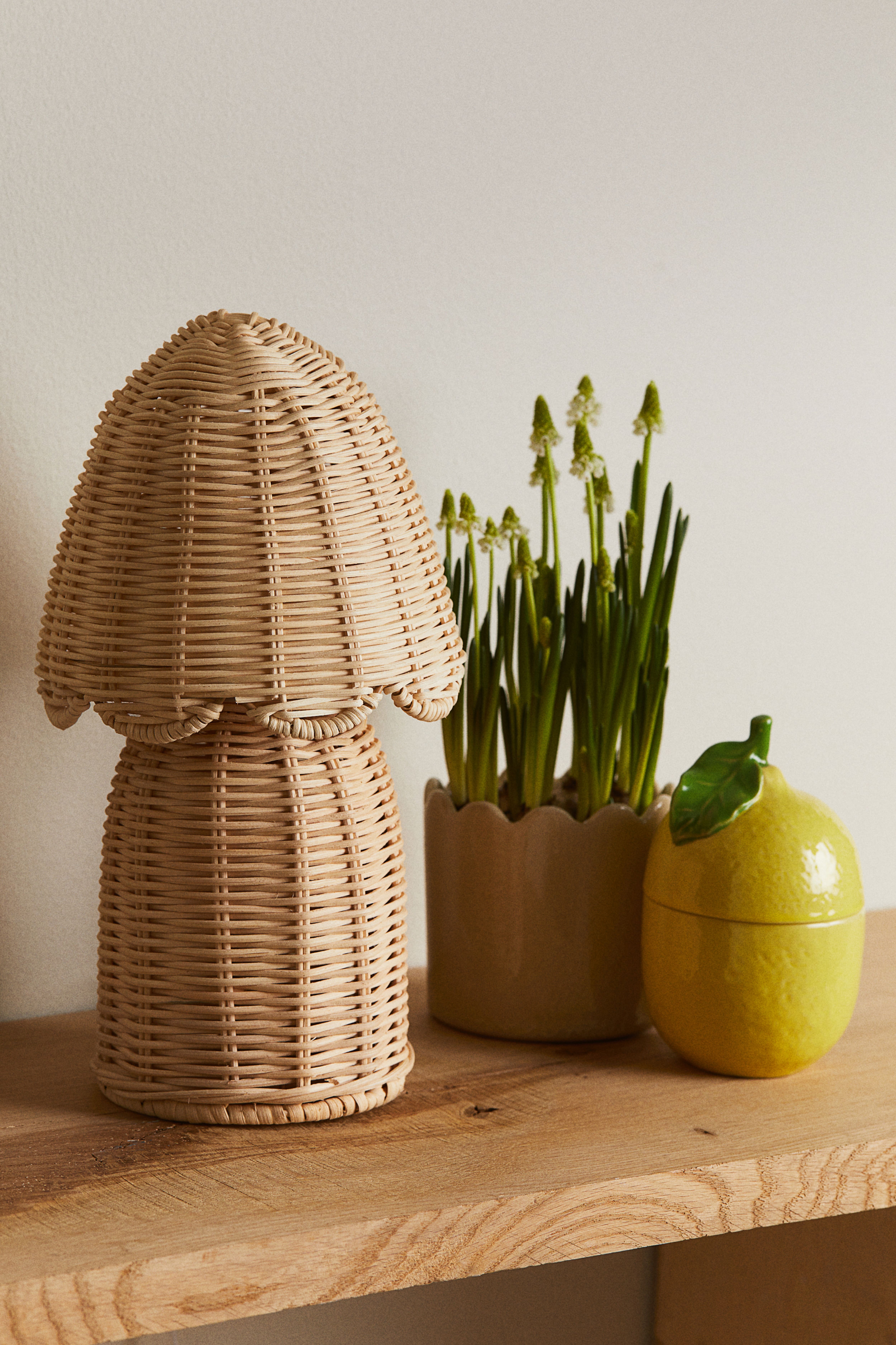 Rattan Table Lamp H&M