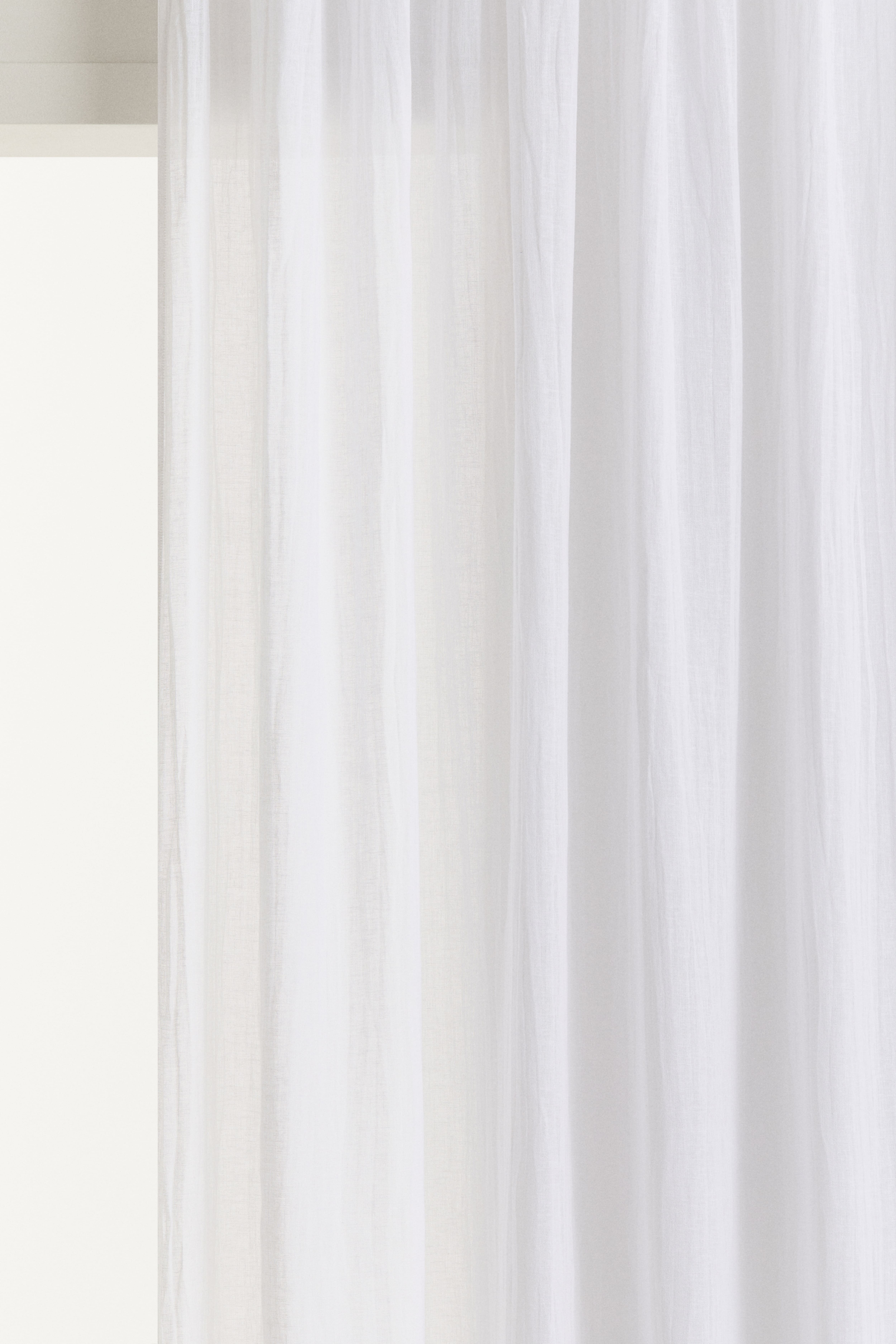 2-pack Linen-Blend Curtain Panels H&M