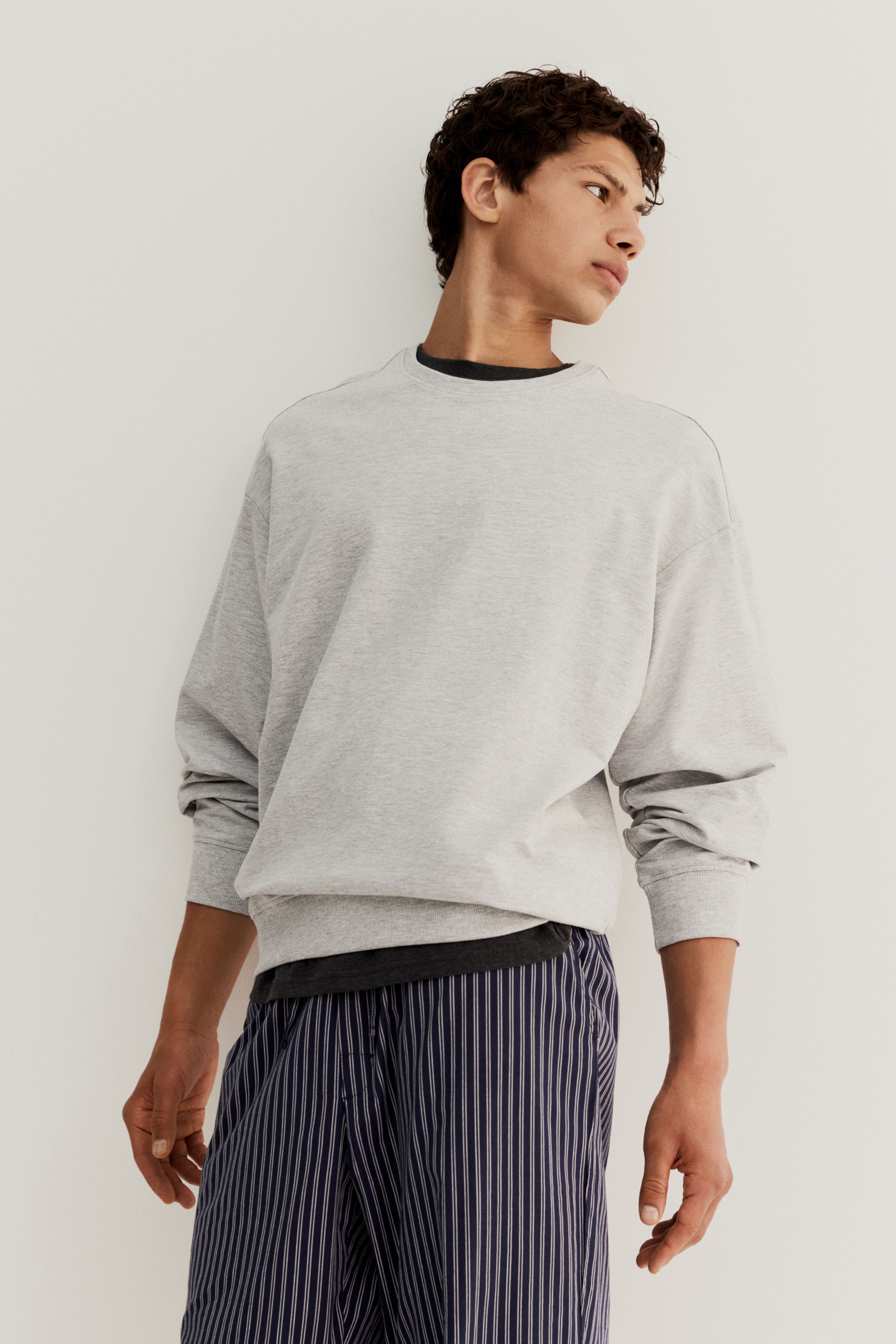 Long-Sleeved Pajama Shirt H&M