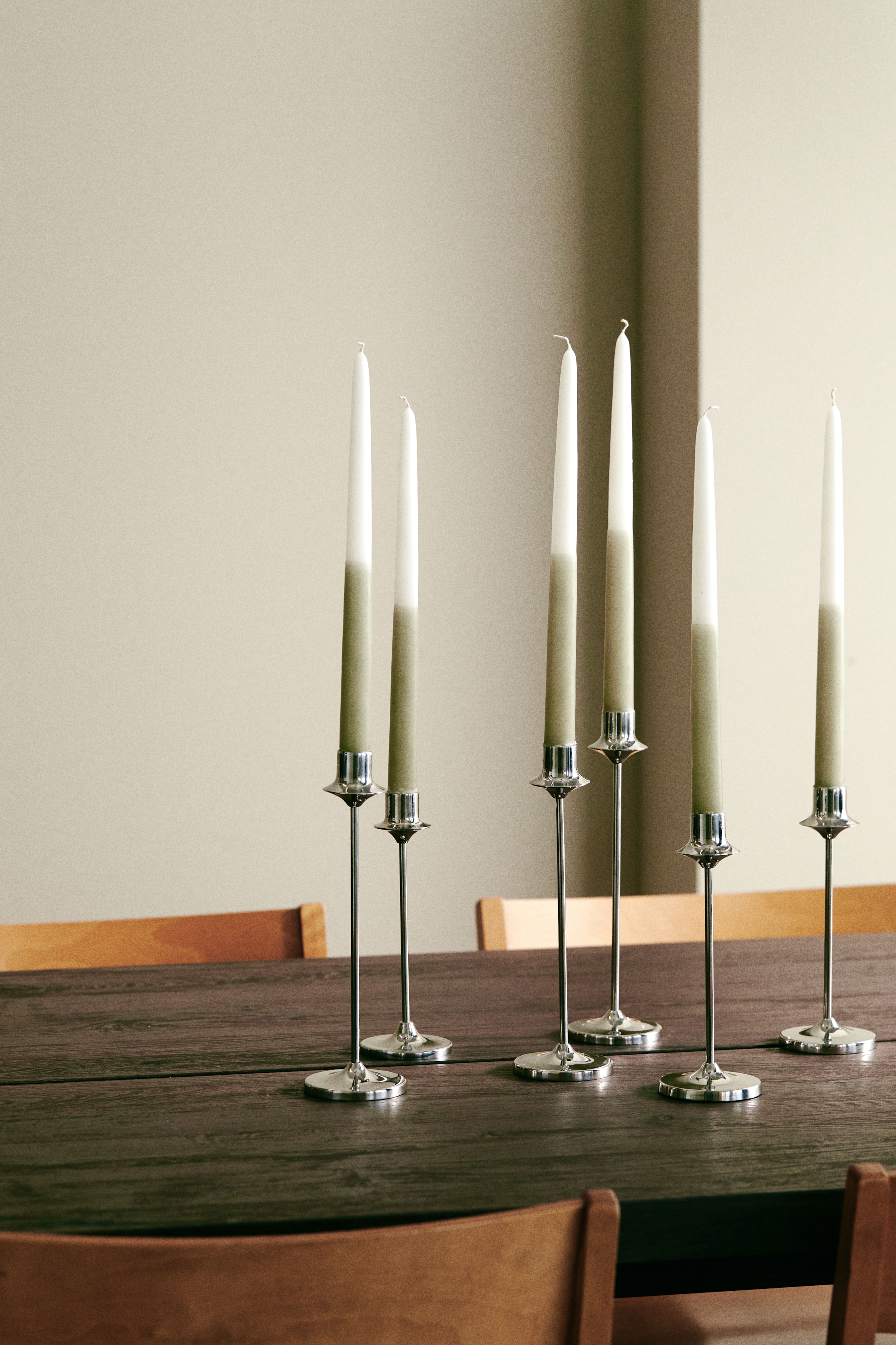 6-pack Dip-Dye Taper Candles H&M