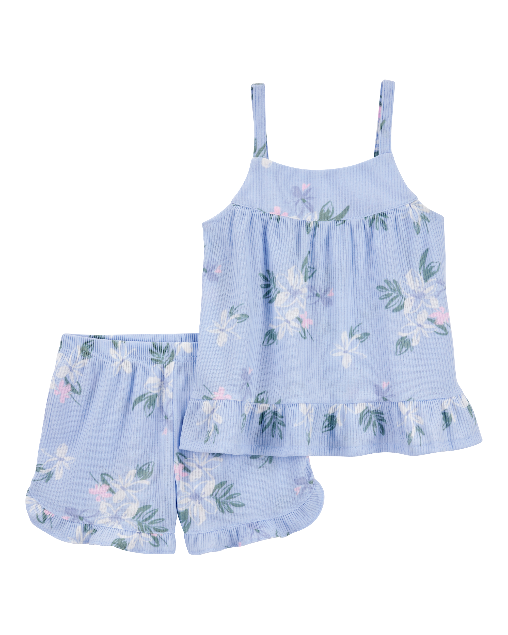 Kid 2-Piece Floral Loose Fit Pajamas Carter's