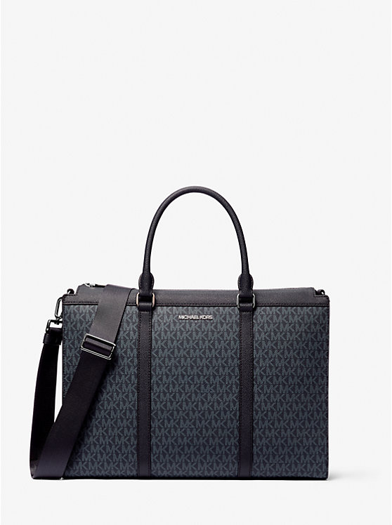 Cooper Signature Logo Briefcase Michael Kors