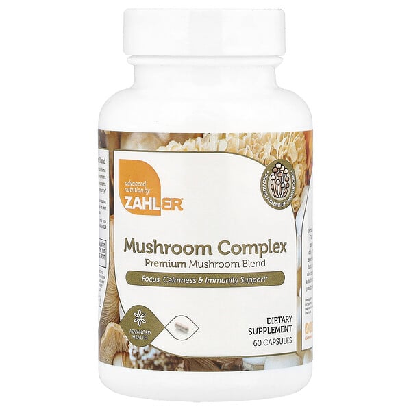 Mushroom Complex, 60 Capsules Zahler