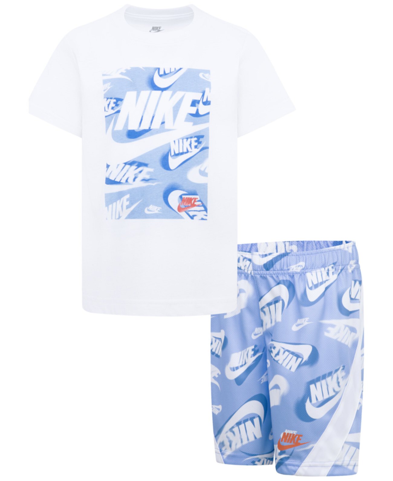 Sportswear Toddler Boys T-Shirt & Mesh Shorts Nike