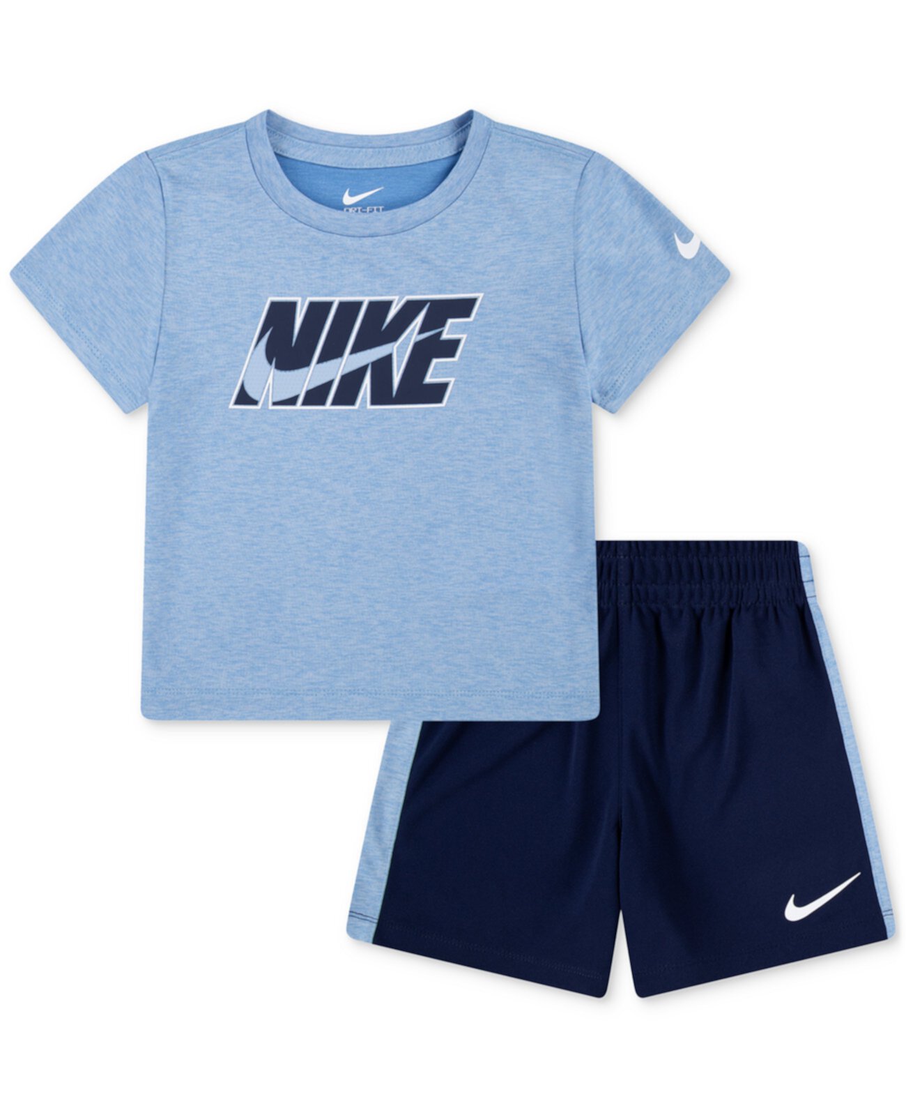 Toddler Boys Dri-FIT Dropset T-Shirt and Shorts Set Nike