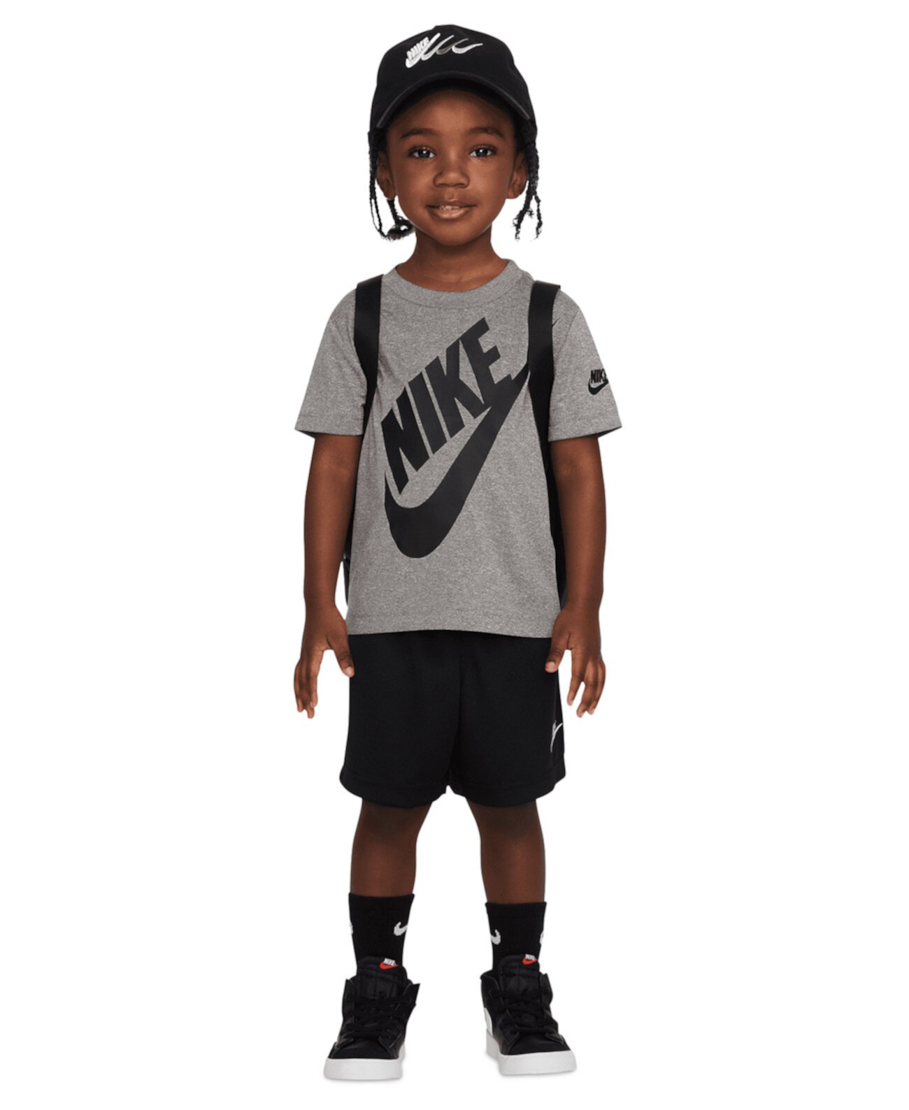 Toddler Boys 2-Piece Futura T-Shirt & Shorts Set Nike