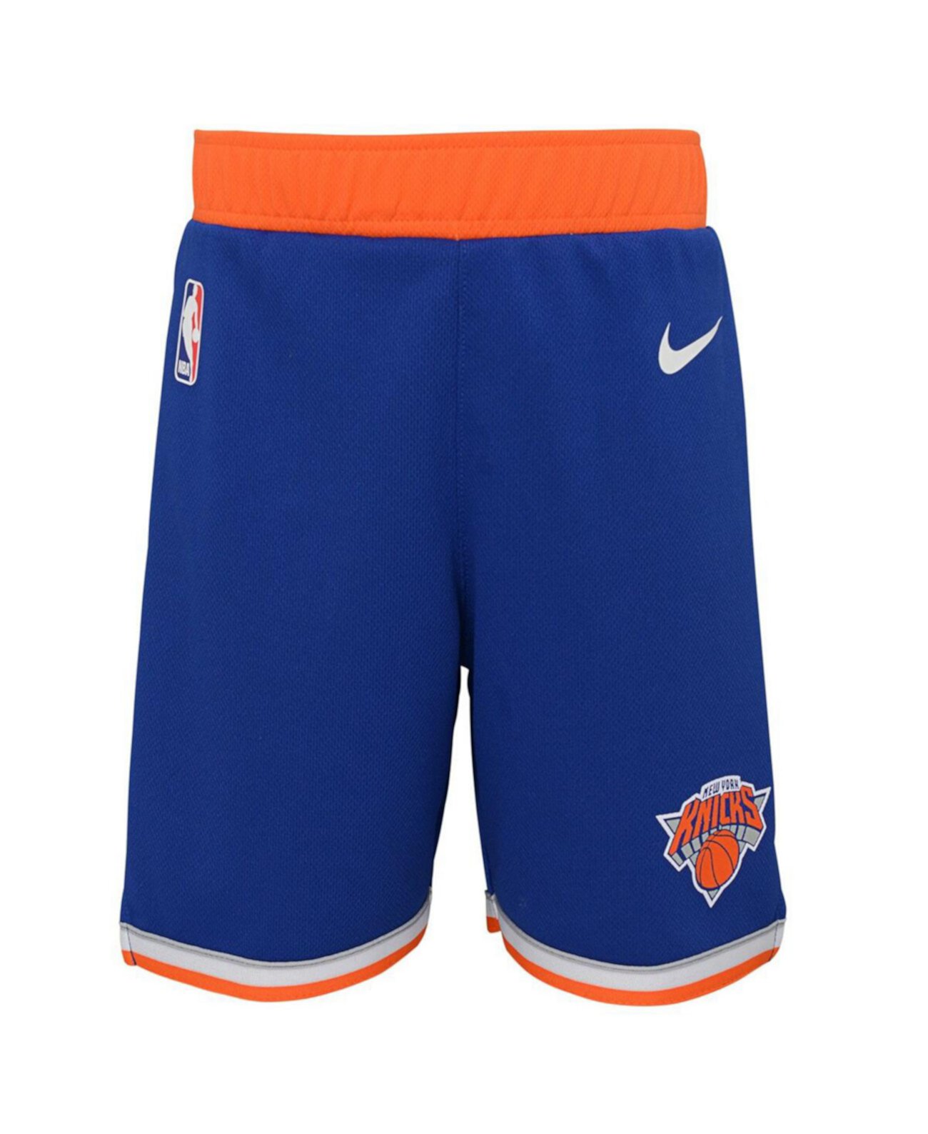 Toddler Boys and Girls Blue New York Knicks Icon Replica jersey Shorts Nike