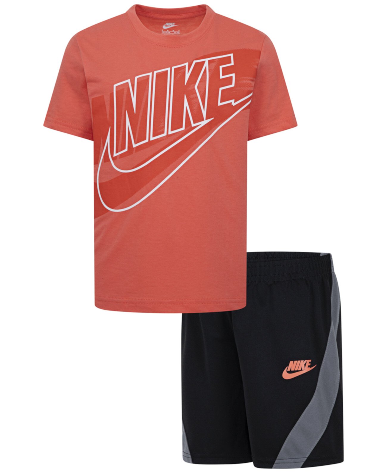 Sportswear Little Boys "On The Move" Logo T-Shirt & Shorts Set Nike