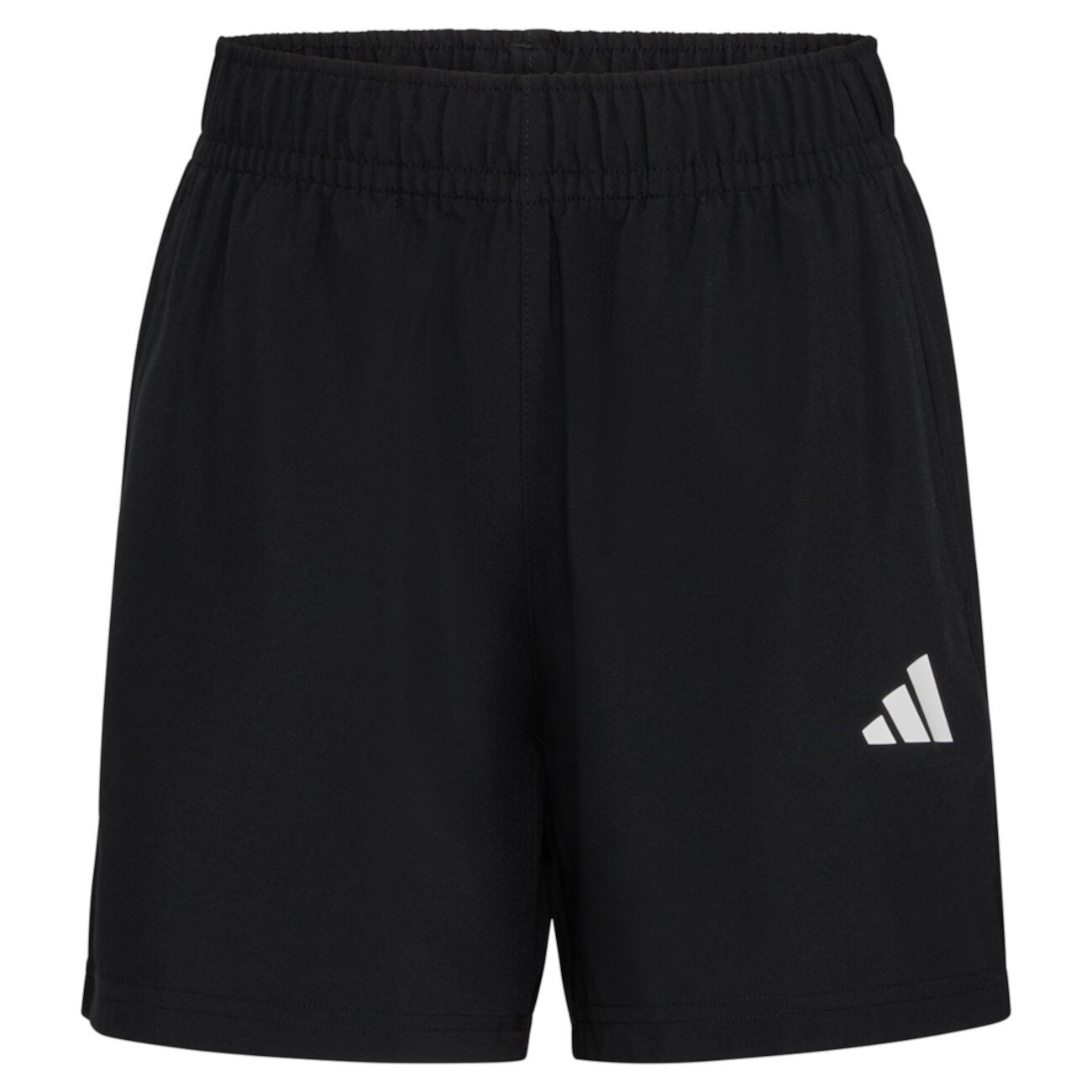 Big Boys Essentials Elastic-Waistband Small-Logo Woven Shorts Adidas