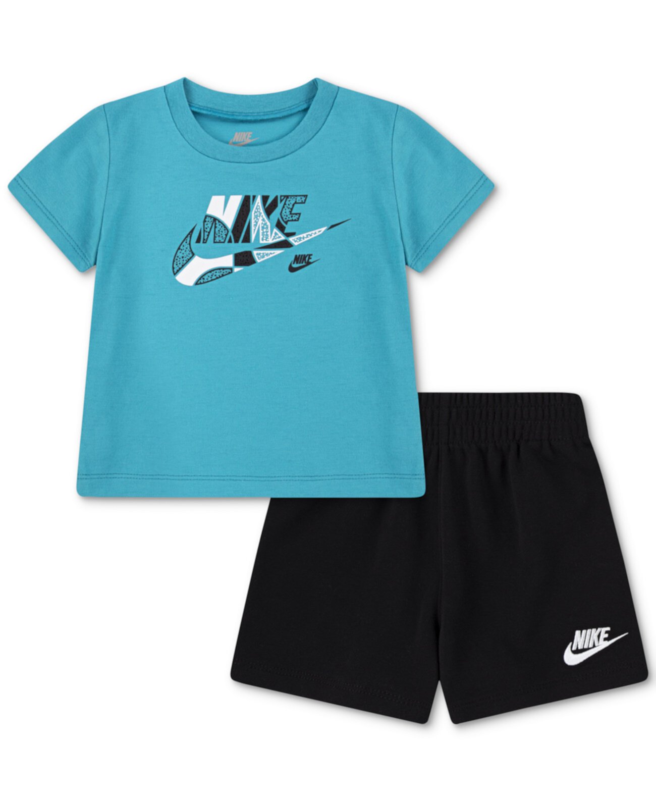 Toddler Boys Logo T-Shirt & French Terry Shorts Set Nike