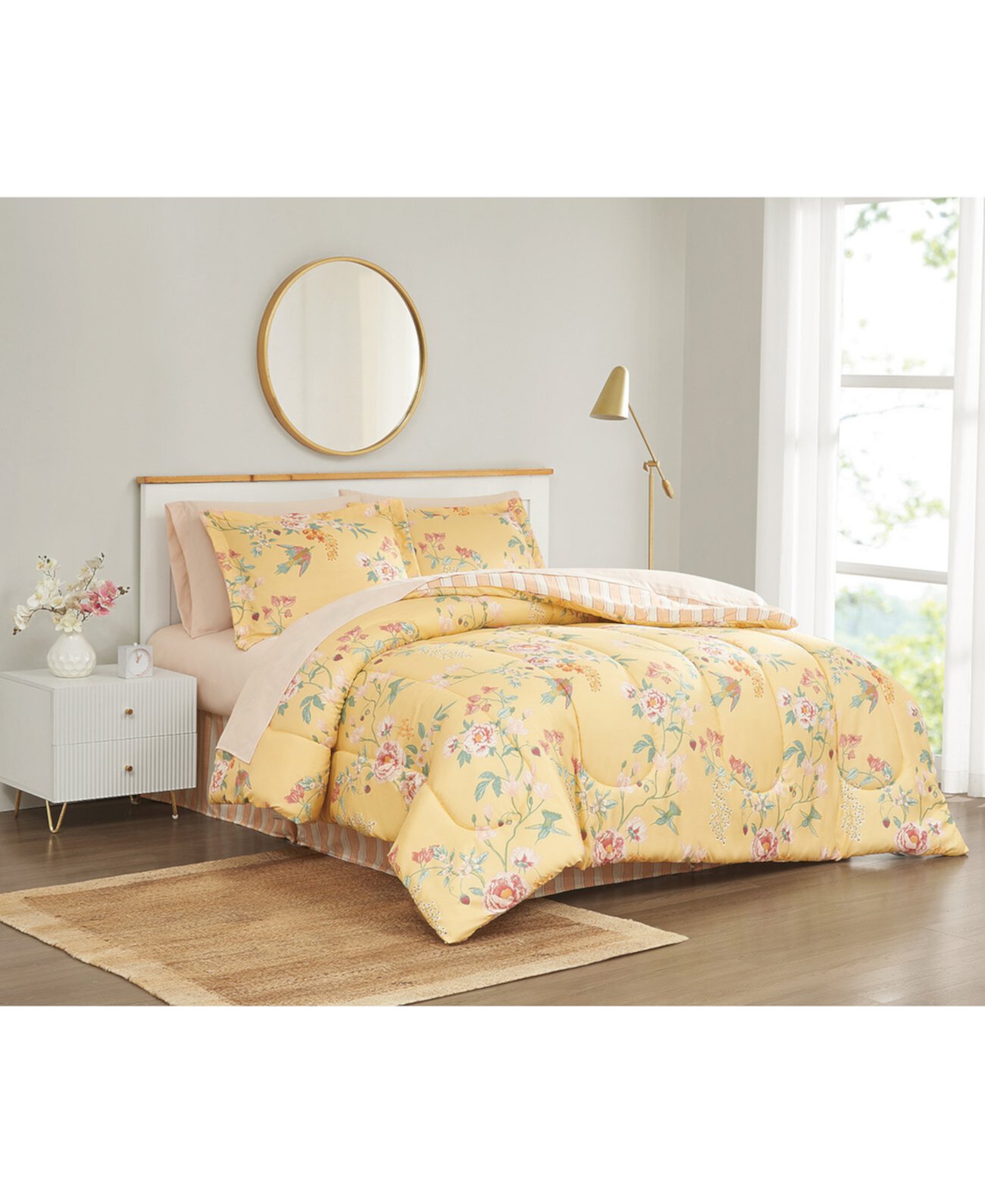 Spring Chinoiserie 8-Pc. Comforter Sets Pem America