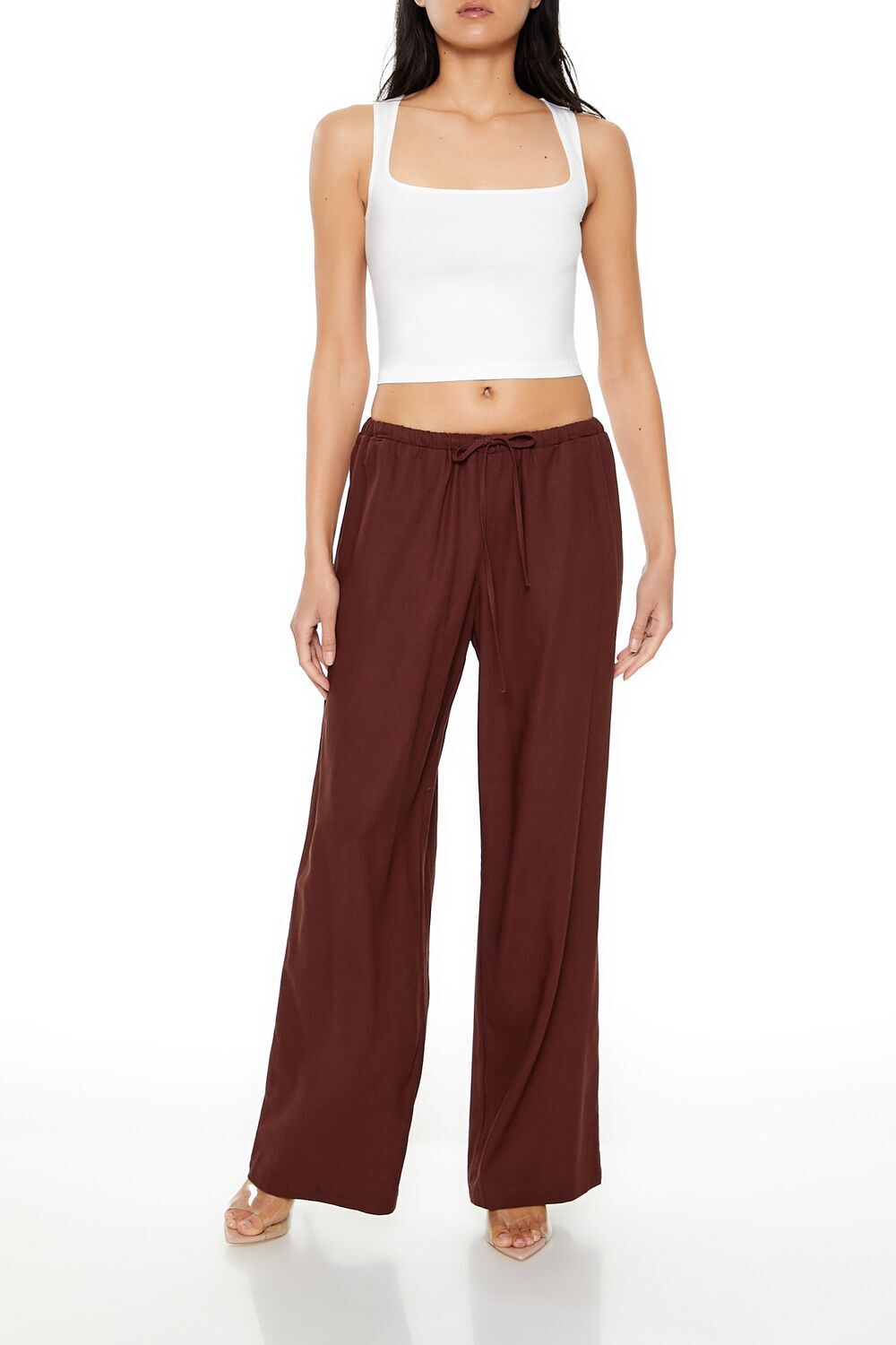 Drawstring Wide-Leg Pants Forever21