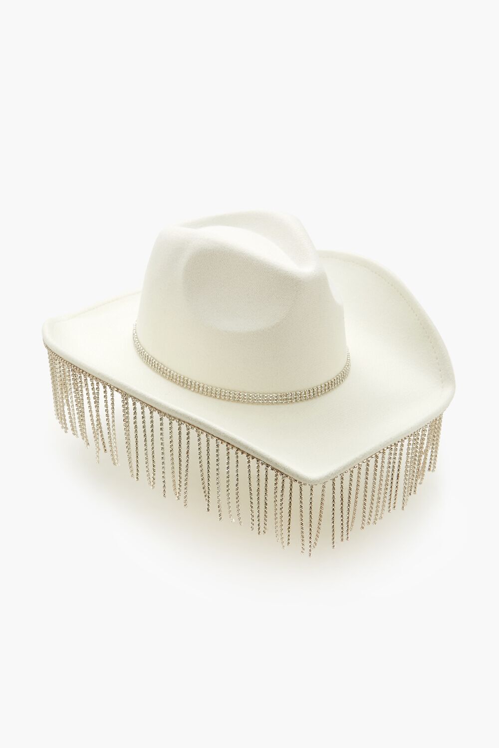 Rhinestone Fringe Cowboy Hat Forever21