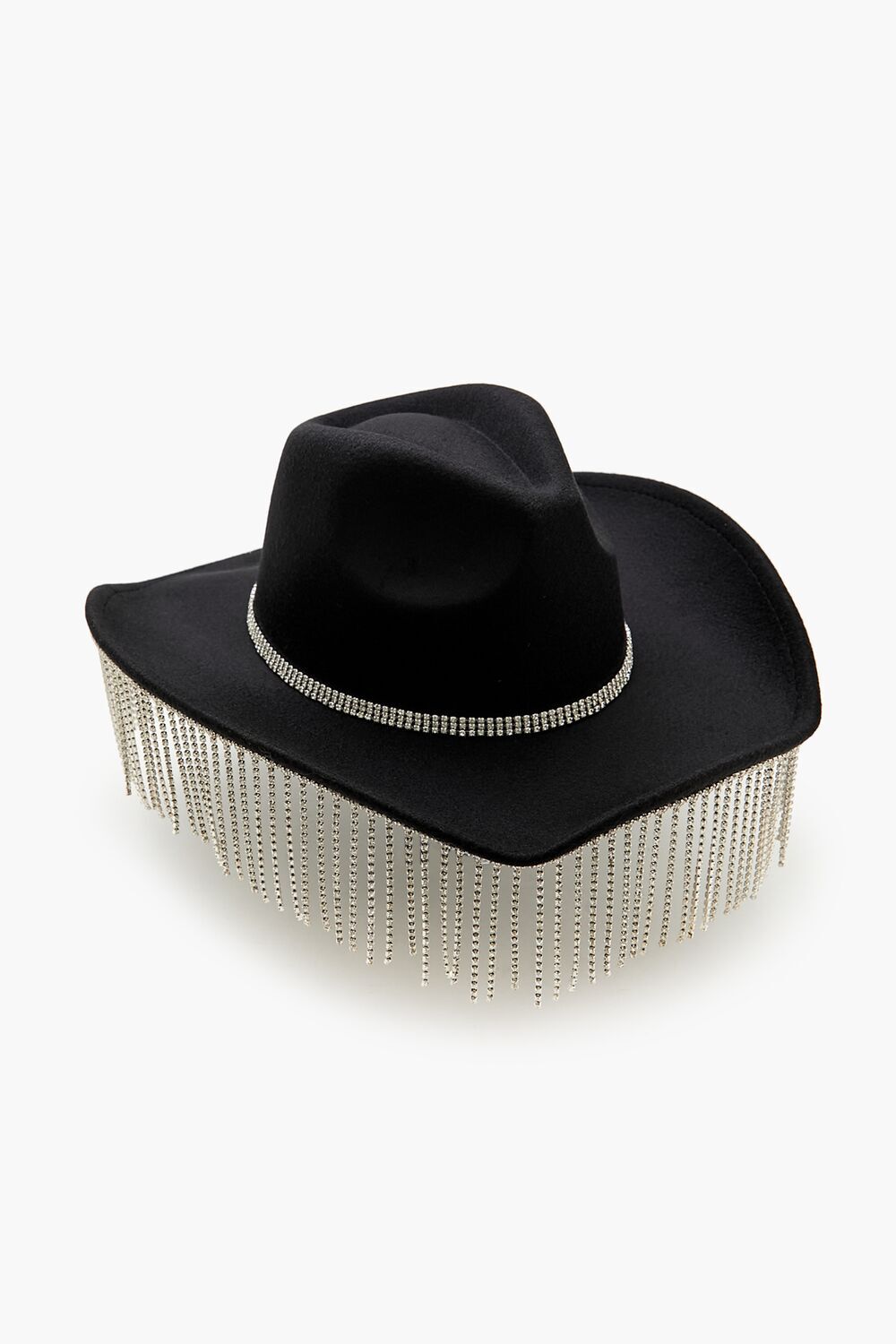 Rhinestone Fringe Cowboy Hat Forever21