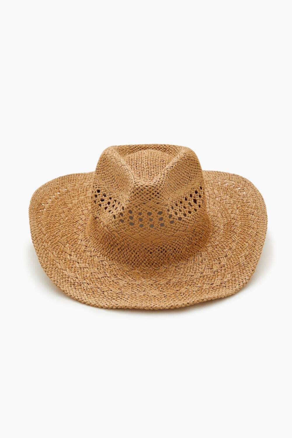 Cutout Straw Cowboy Hat Forever21