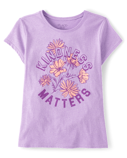 Girls Kindness Matters Graphic Tee The Children`s Place