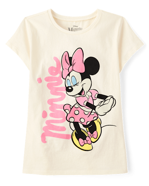 Girls Minnie Mouse Graphic Tee The Children`s Place