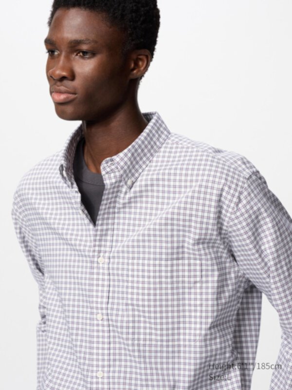 Broadcloth Shirt | Checked Uniqlo