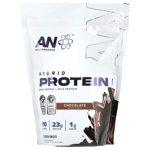 Performance, Hybrid Protein, Chocolate, 1.65 lb (750 g) Abe