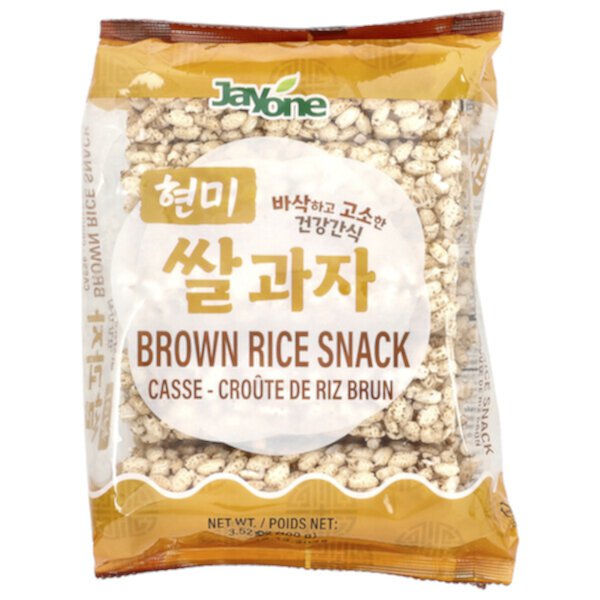 Brown Rice Snack, 3.52 oz (100 g) Jayone