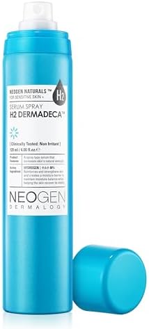 [K-Beauty] Neogen H2 Dermadeca Serum Facial Spray | 80% Hydrogen-Water Face Mist Hydrating Serum w/Niacinamide Vitamin C & Centella 4.06 fl oz Neogen Dermalogy