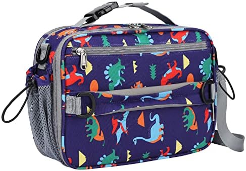 Maelstrom Lunch Box Kids,Expandable Kids Lunch Box,Insulated Lunch Bag for Kids,Lightweight Reusable Lunch Tote Bag for Boy/Girl,Suit for School/Picnic,9L,Flower Unicorn Maelstrom