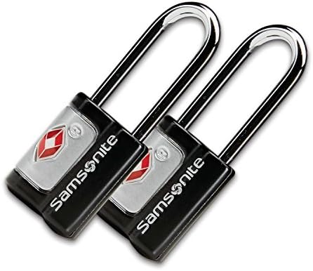 Samsonite Travel Sentry 2-pack Key Locks, Black, 2-Pack Samsonite