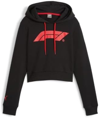 PUMA Women's Formula 1 Essentials Cropped Hoodie Puma