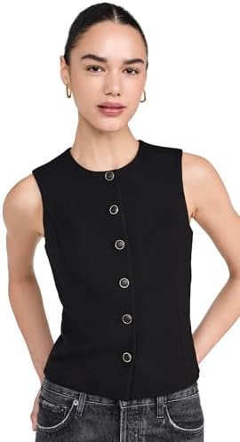 rag & bone Women's Irina Button Up Vest Rag & Bone