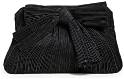 Loeffler Randall Women's Rayne Pleated Frame Clutch with Bow Loeffler Randall