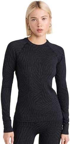 Sweaty Betty Women's Animal Crew Neck Base Layer Top Sweaty Betty