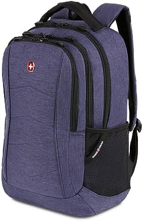 SwissGear 5668 Laptop Backpack, Navy Heather, 18.25 Inches SwissGear