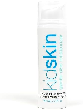 Kidskin - Gentle Skin Moisturizer for Dry Skin and Other Skin Types, Hydrating Face Moisturizer, Vegan Kid and Teen Skin Care, Skincare Products for Face, 2 fl oz. Kidskin