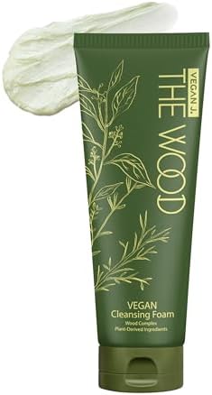 The Wood Vegan Cleansing Foam | Cleans 99.37% Impurities | Vegan Certified (50, Grams) VEGAN J.