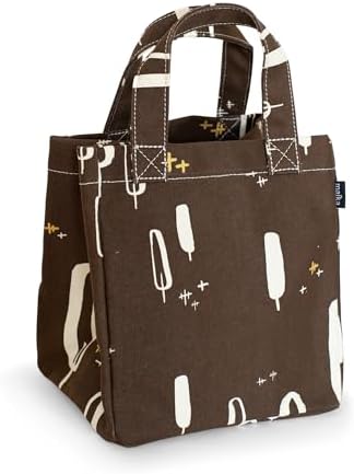 MAIKA Recycled Canvas Lunch & Pie Tote, Olivos Maika