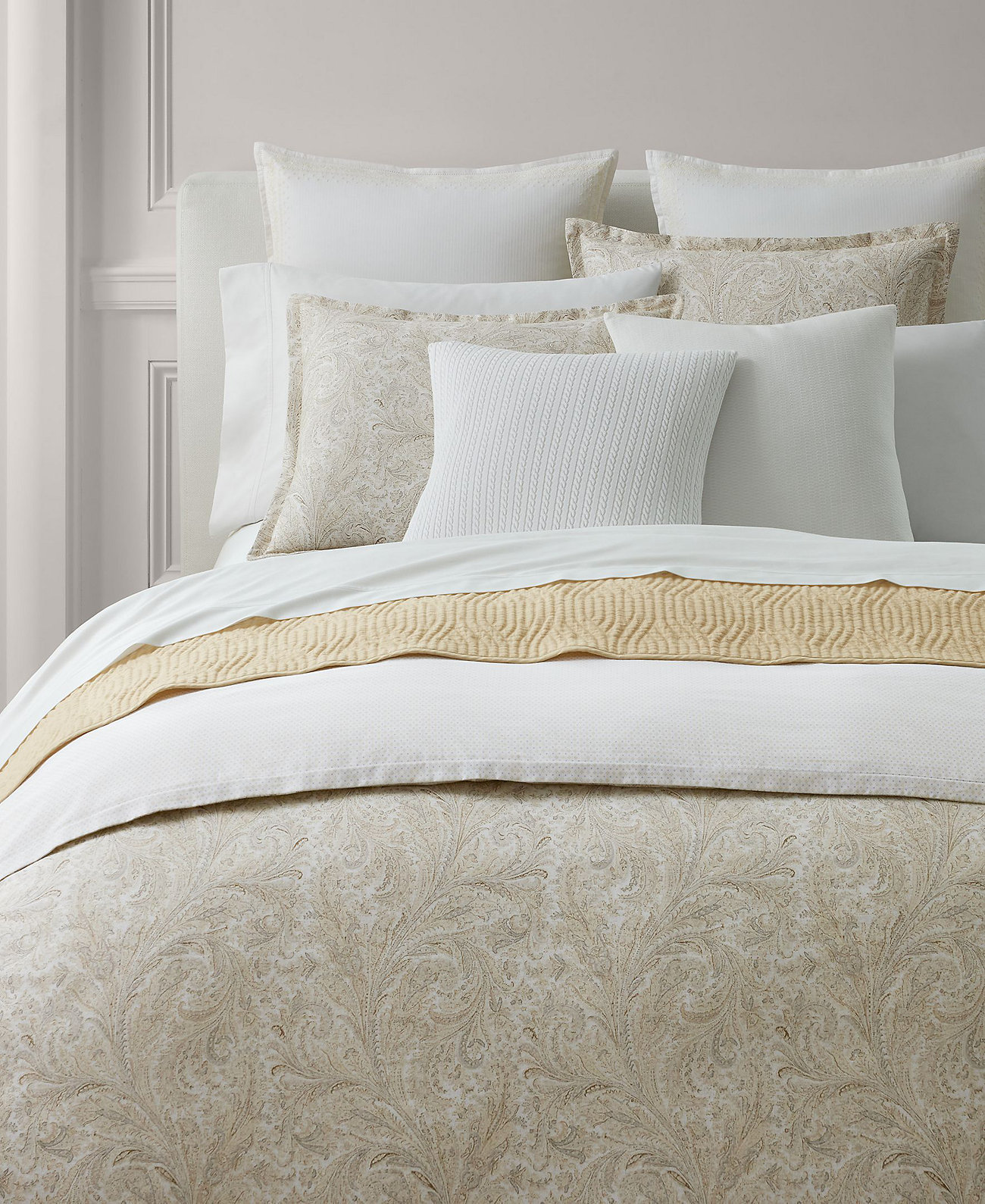 Marah Paisley 3-Pc. Comforter Set, Full/Queen LAUREN Ralph Lauren