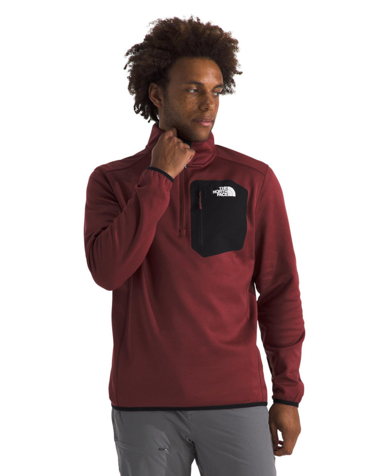 Men's Crest Zip Sweatshirt The North Face