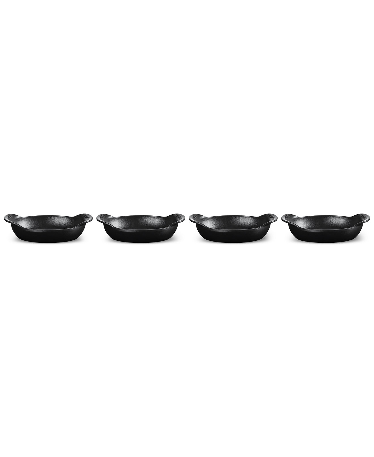 Enameled Cast Iron Mini Oval Bakers, Set of 4 Le Creuset