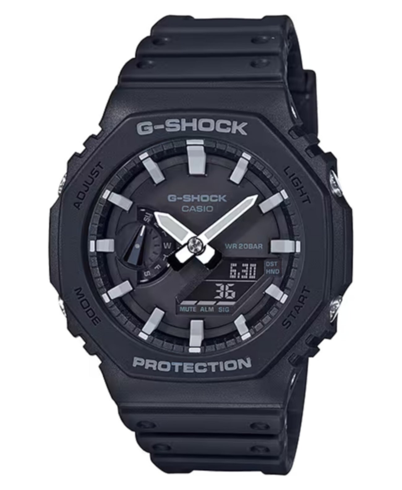 Men's Black Resin Watch, 45.4mm G-Shock