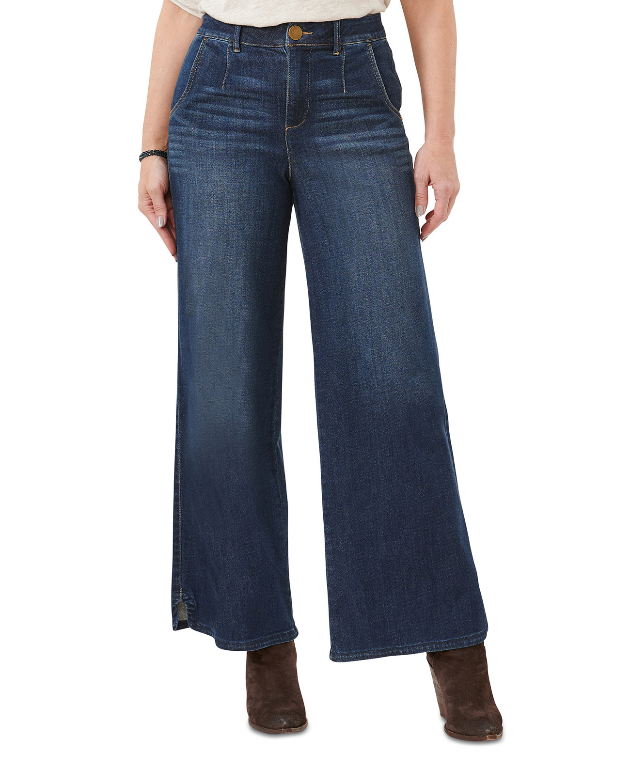 Petite Absolution Skyrise Wide-Leg Jeans Democracy