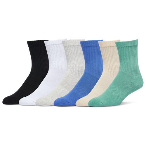 LCKR Basic Crew Socks 6 Pack Lckr